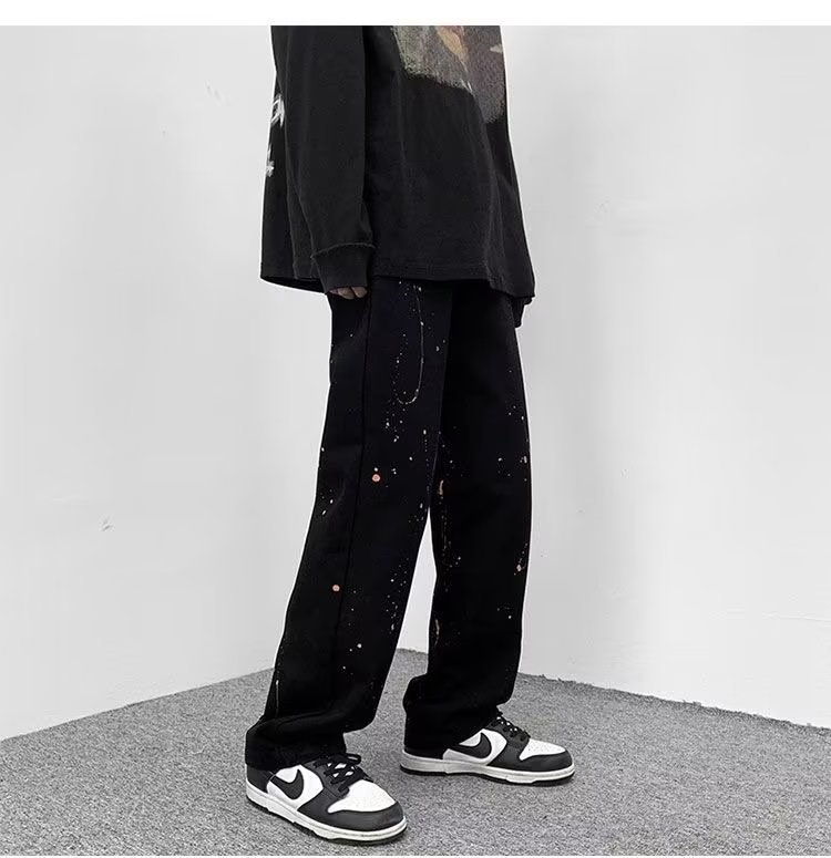 Gesprenkelte Jeans Bild 8
