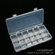 4-layer transparent parts box fishing gear bait storage box 72 grid parts multi-purpose tool box spot wholesale