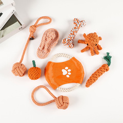 Pet Supplies Wholesale Dog Toy Set for Small Breeds Including Teddy Golden Retriever Durable Chew Toys with Rope Knot Design