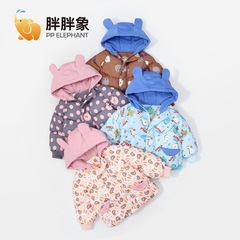 男女童羽絨棉服冬季兒童棉衣襖加厚寶寶加絨中小童新款 外套 冬裝