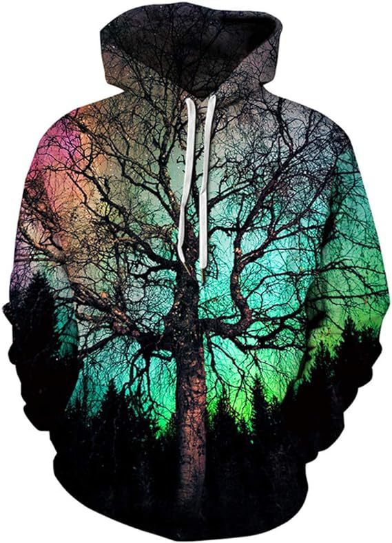 검은색과 녹색 나무