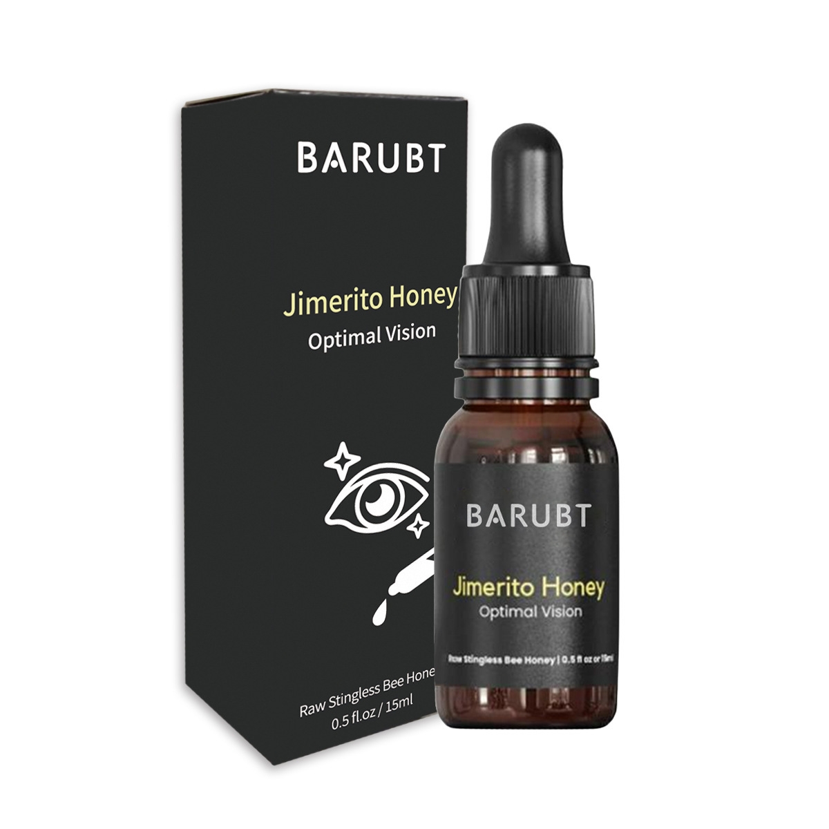 Cross-border BARUBT Jimeirito Honey Eye Care Refreshing Gentle Moisturizing Hydrating Eye External Care 5
