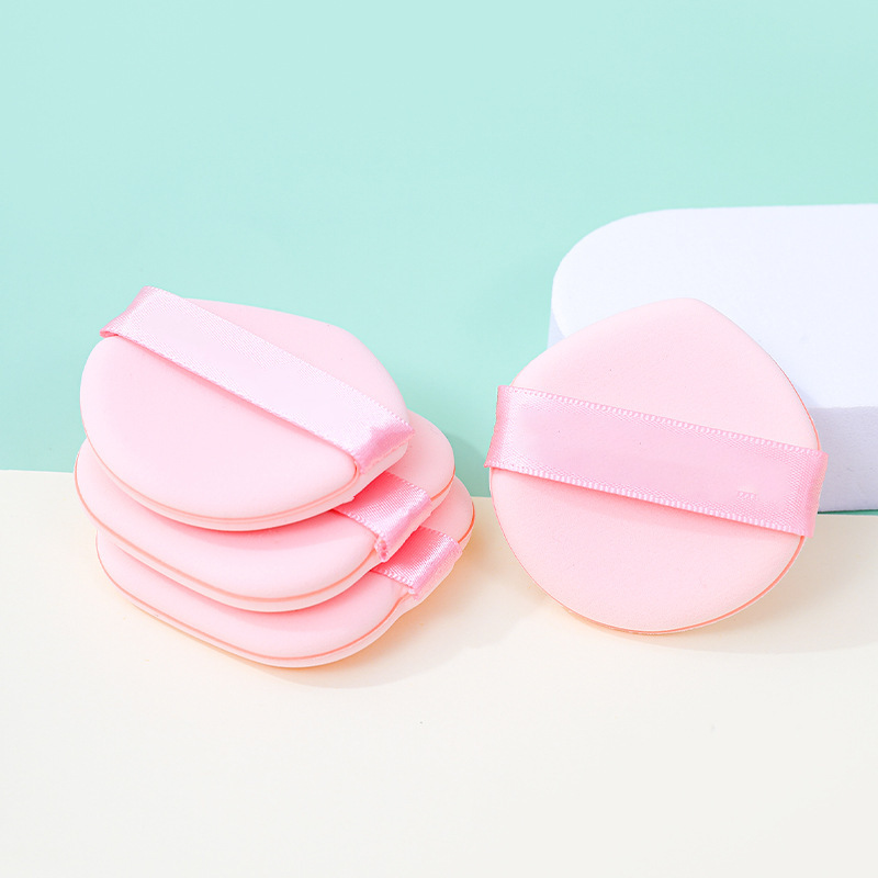 Fábrica personalizada ultra suave almohadilla de aire de doble cara seca y húmeda no de látex polvo de esponja de maquillaje no se come polvo de maquillaje