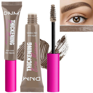DNM natural three-dimensional fiber eyebrow dyeing cream lasting natural non-blooming non-decolorization eyebrow dyeing cream cross-border wholesale