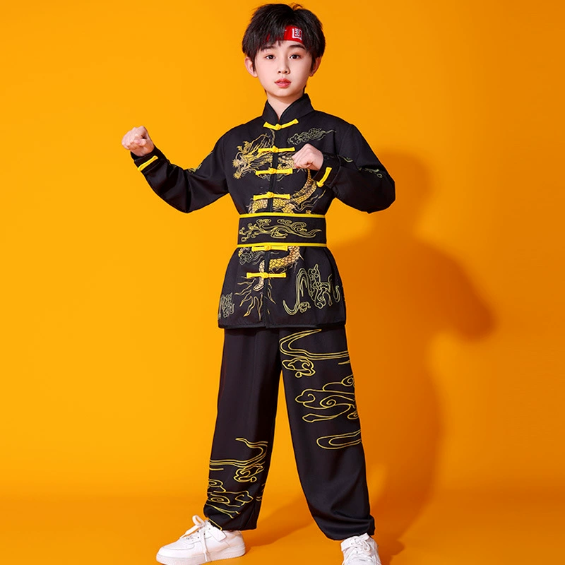 Suit for martial arts for elementary school students for training, Chinese style