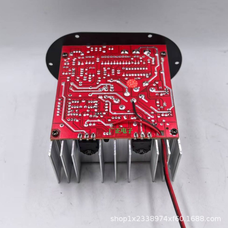 Cross-Border E-Commerce Circular Full-Range Pure Bass Amplifier Board 12V High-Power Pairing Tube 8inch 10inch Car Subwoofer Core