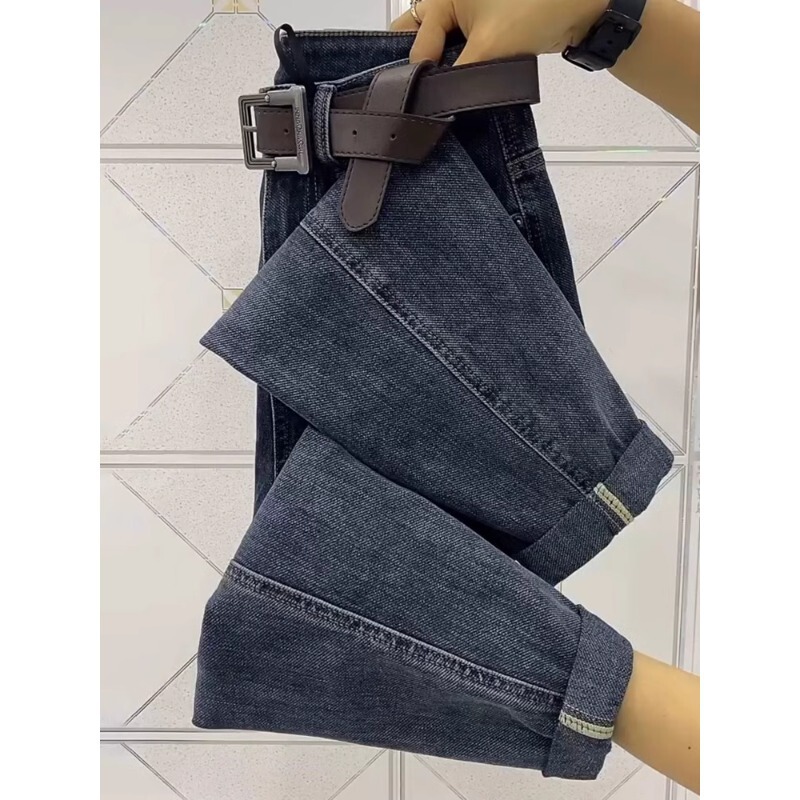 Pear-Shaped Body 2025 Spring and Autumn High-Waisted Harem Jeans for Women, Plus Size, Petite, Slimming Carrot Dad Pants Pear-Shaped Body 2025 Spring and Autumn High-Waisted Harem Jeans for Women, Plus Size, Petite, Slimming Carrot Dad Pants