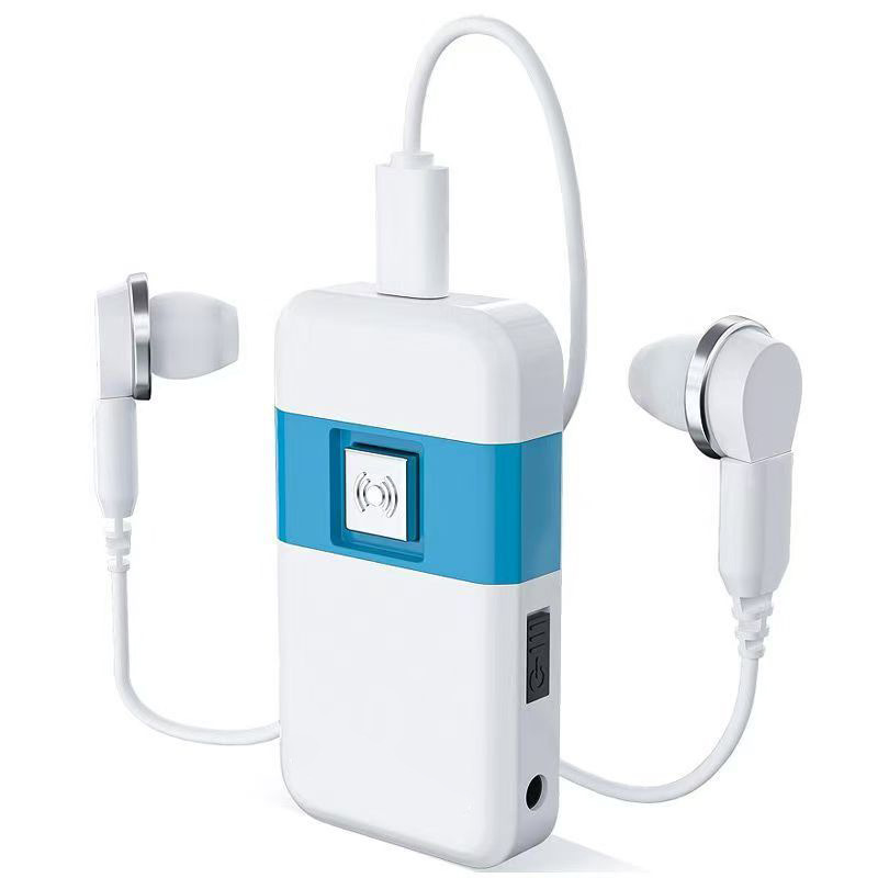 audífono de caja de comercio exterior transfronterizo para personas mayores de alta potencia sordera grave recargable auriculares cable amplificador de sonido image 4