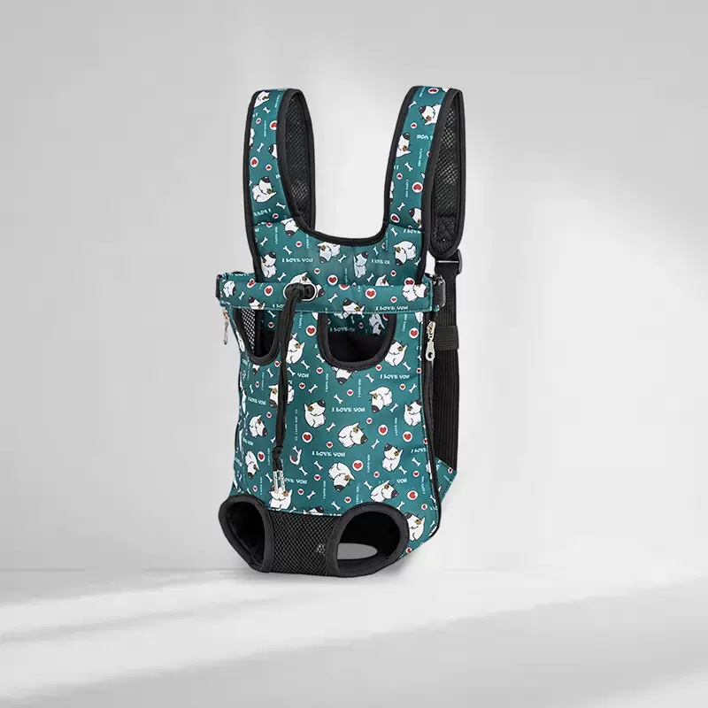 宠物包前挂双肩四角包透气舒适猫咪包狗狗外出便携宠物旅行包跨境