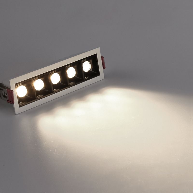 埋め込みグリルラインライト LED スポットライトシーリングライトホーム通路廊下リビングルームメインライトなし照明目の保護|undefined