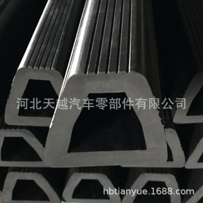 三元乙丙梯型减震密封条 空心梯形缓冲橡胶密封条 梯形橡胶条