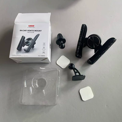 bracket female bracket, Car phone holder - black-diamond