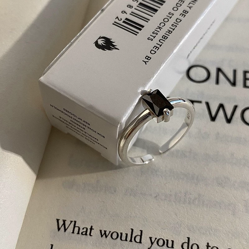 Accessory, nail decoration, small design ring, elastic strap, high-quality style, simple and elegant design