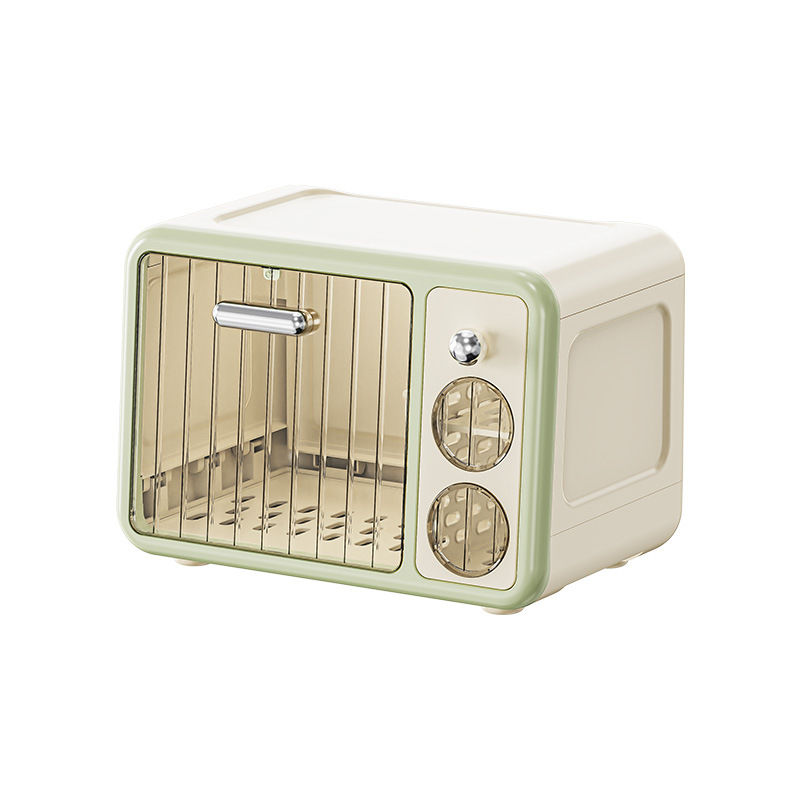 【厳選】収納キャビネット ベビー食器収納ボックス 大容量 リビング 防塵 水切りキャビネット 食器棚