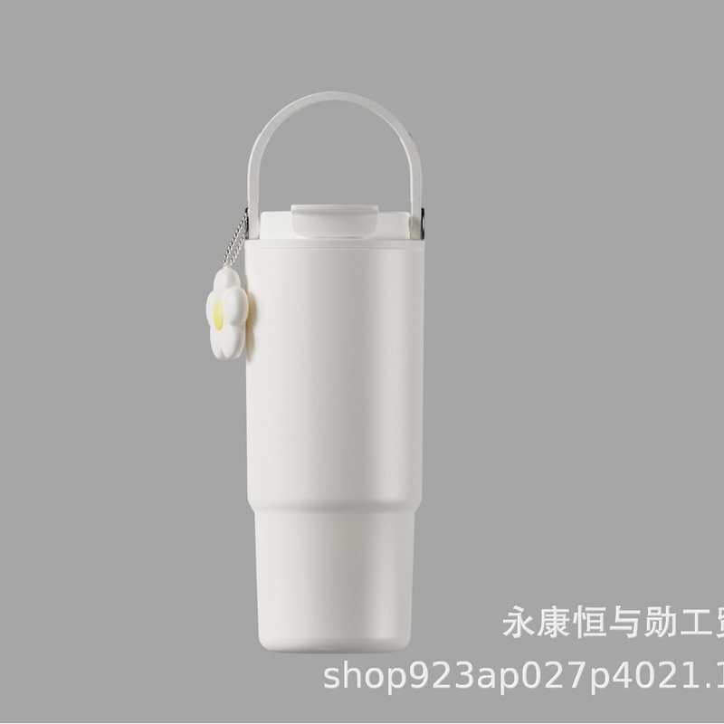 巨无霸保温杯女生高颜值大容量冰霸杯可爱图案水杯2025新款吸管杯|undefined