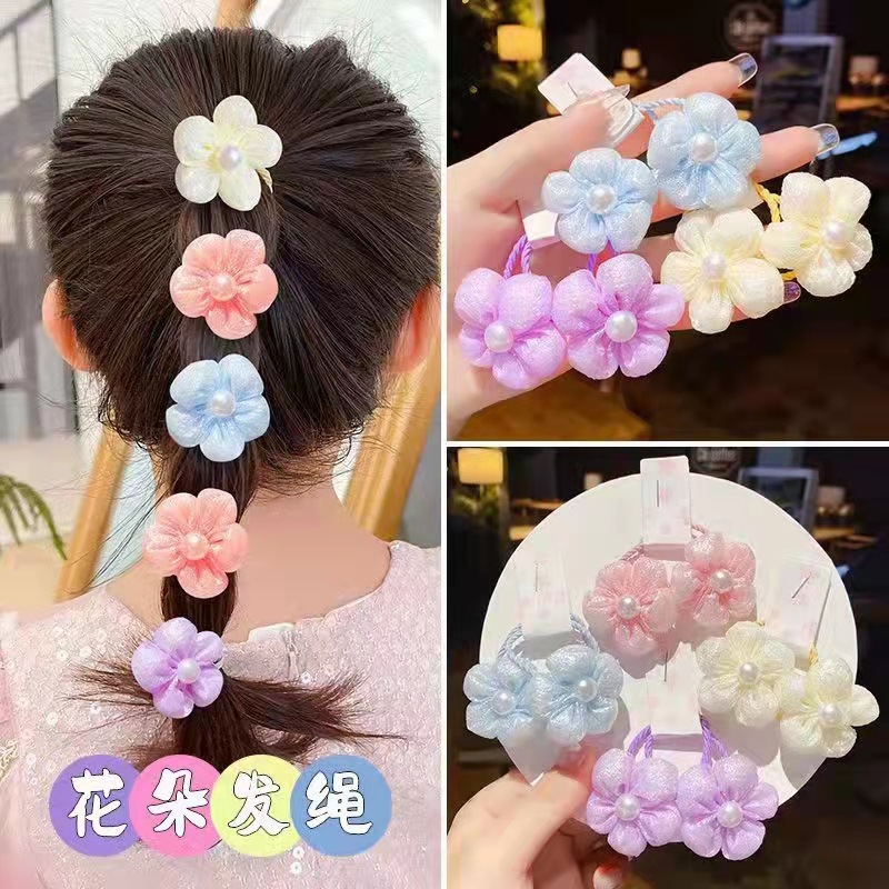 Fresh flower rubber band