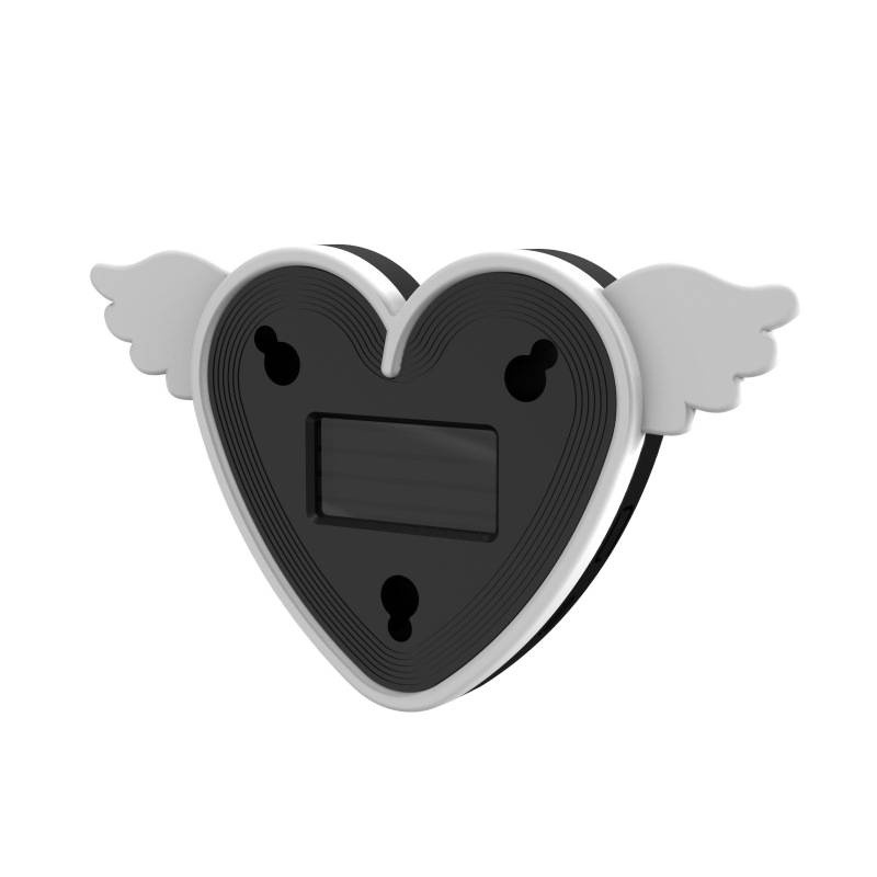 Amor lámpara de atmósfera automóvil solar corazón de桃 LED luz de atmósfera interior decoración de neón en forma de corazón