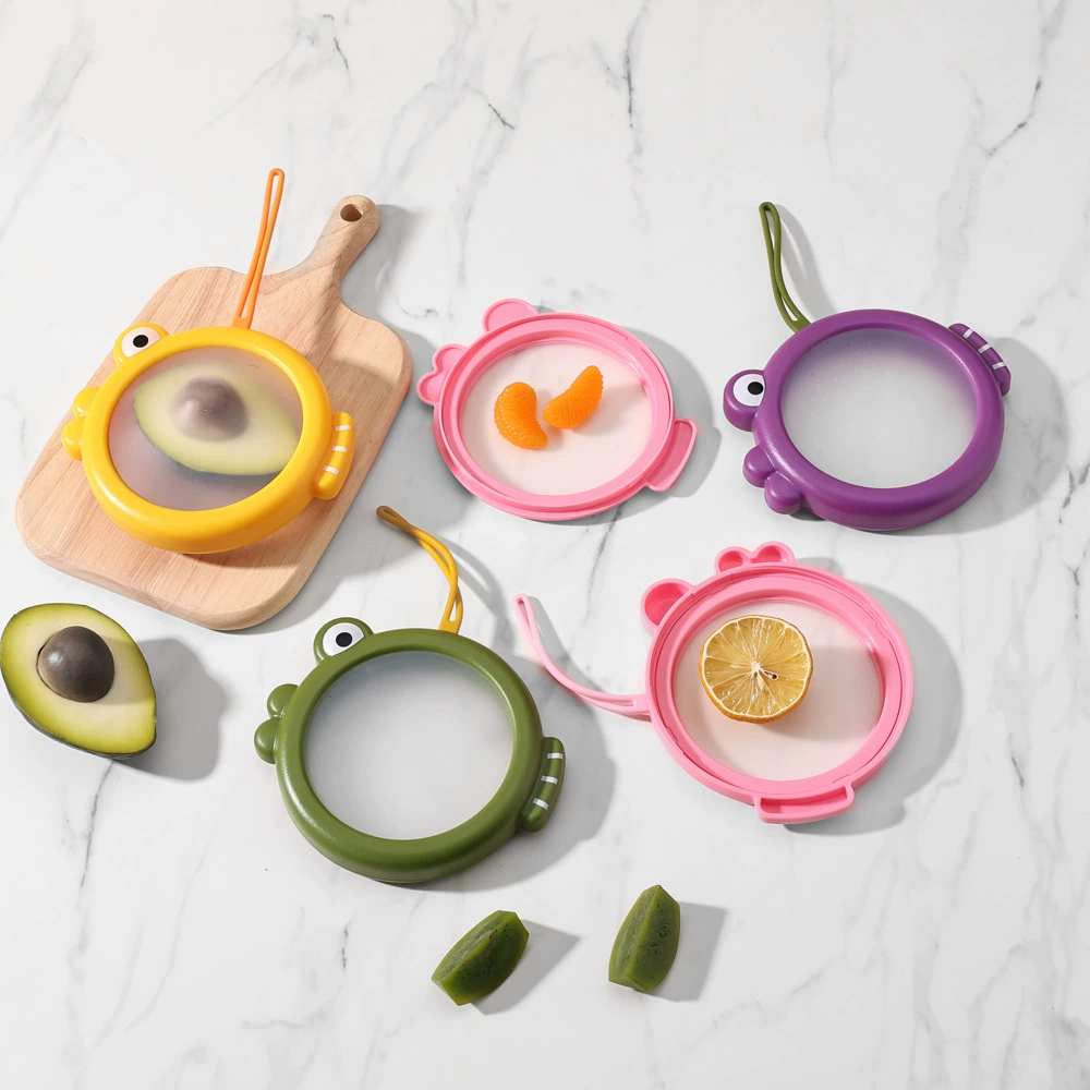 Новая популярная коробка для консервации фруктов Amazon, силиконовая пленка, пищевая крышка для холодильника, морозильной камеры, ланч-бокс для пикника, легко носить с собой