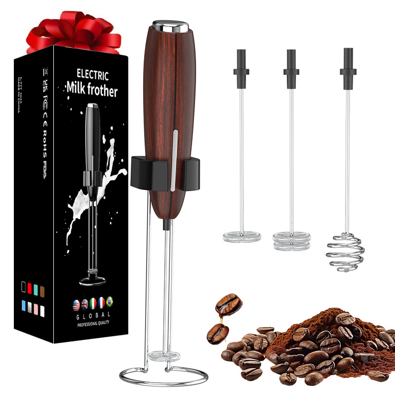 Fuente de fabricación de batidor de leche eléctrico mini portátil burbuja de café batidor de huevos transfronterizos Amazon image 17