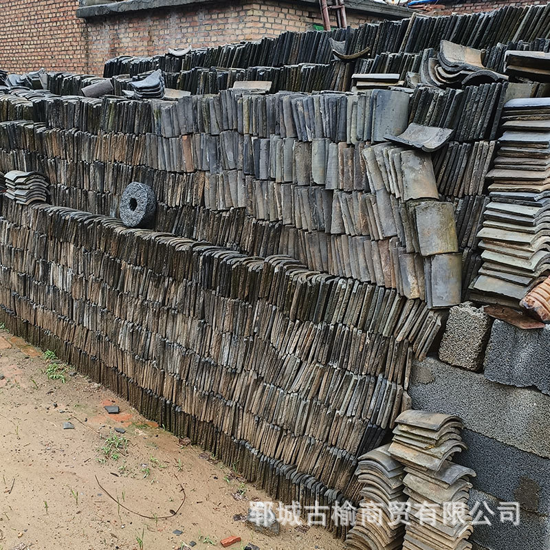 现货批发小青瓦古建筑用老青瓦园林装饰青瓦片多规格厂家欢迎咨询