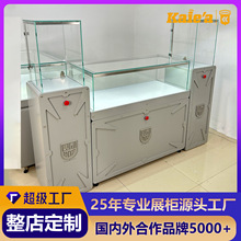 整店设计瑞士手表名表展示柜定制钟表展柜铁木烤漆腕表玻璃柜台