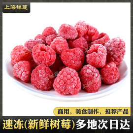 新鲜冷冻树莓1kg速冻红树莓冰冻覆盆子代餐轻食品烘焙奶茶店原料