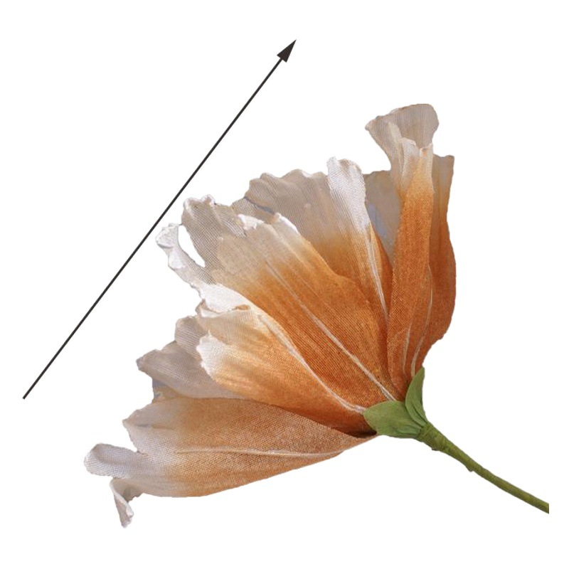 Gran flor artificial de peonía de la boda flor falsa pantalla de la ventana Estudio de tiro de la boda de la simulación de la flor grande de lino