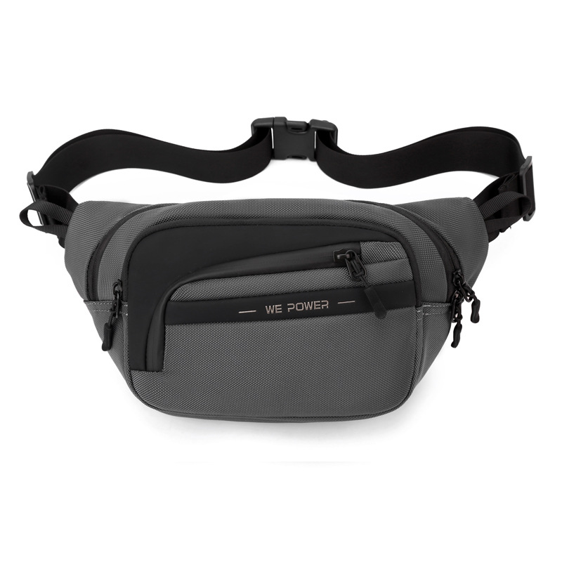 WEPOWER nueva moda transfronteriza bolso de la cintura de los hombres de la moda simple hombro bolsa de mensajero de cercanías bolsa de pecho al aire libre
