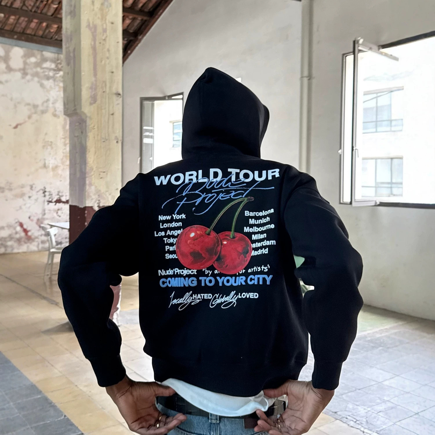 Sudadera Unisex de Manga Larga con Capucha, Algodón Afelpado y Corazón, Nudepro | Calidez Invernal