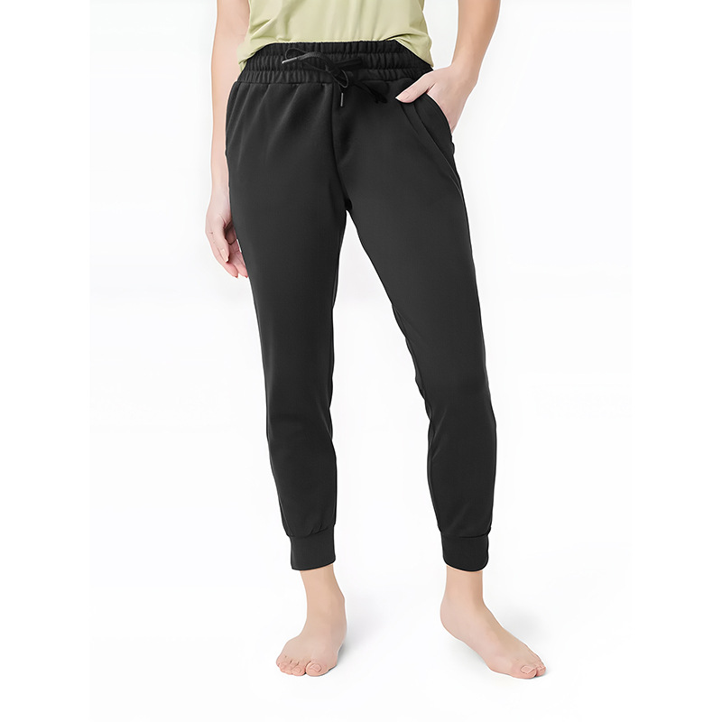 Deportes y ocio, pantalones de cuerda de cintura ancha, pantalones de fitness, carrera de fitness, pantalones de yoga delgados, ligeros, secos y transpirables