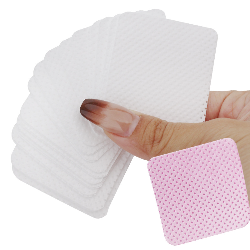 1080 piezas de pegamento de pestañas botella de tela de limpieza de uñas mágicas limpieza de algodón sin cabello limpieza de algodón de uñas