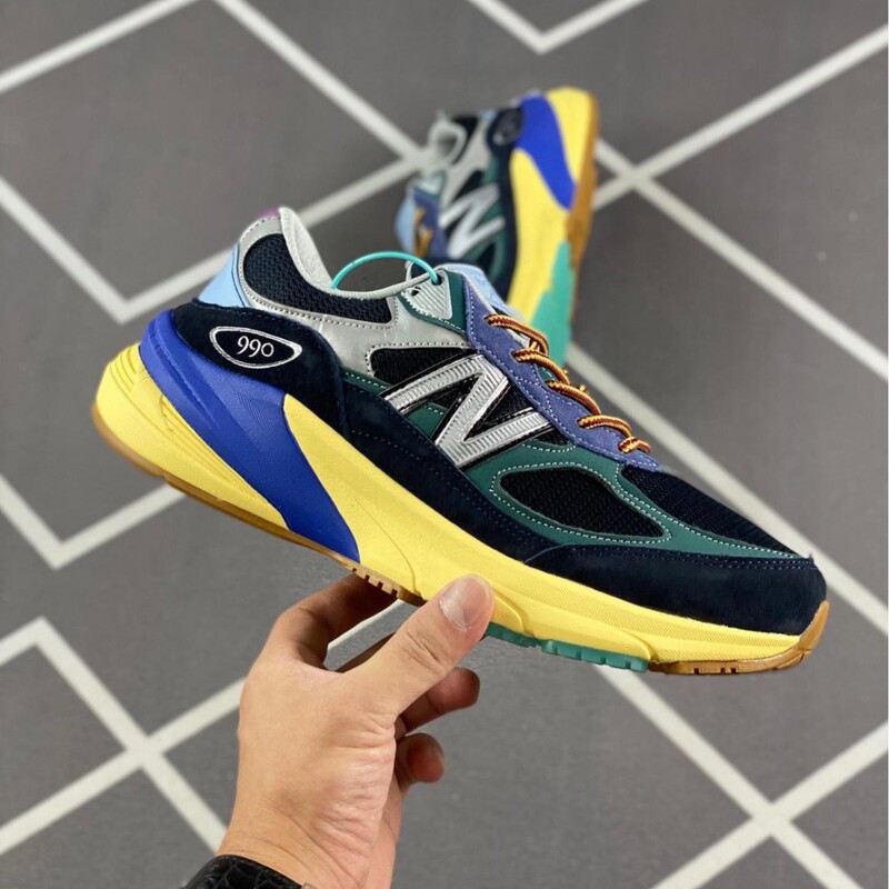 Putian New Balance Pure Original Nb990 V3 Casual Men's and Women's Shoes Sports Non-Slip Wear-Resistant Low-Cut Running Shoes to Increase Height