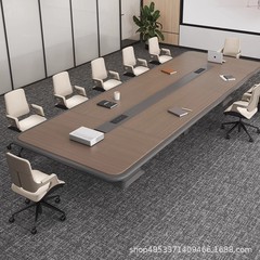 塗装会議テーブル ロングテーブル 大型オフィスデスク ワークベンチ シンプルモダン 会議テーブル オフィスデスクと椅子 オフィス家具