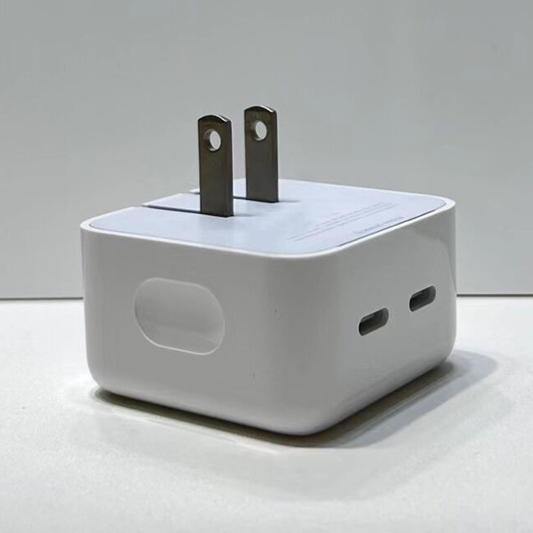 Apple純正35WデュアルUSB-Cポート電源アダプター、コンピューター、携帯電話、タブレット充電器に適用|undefined
