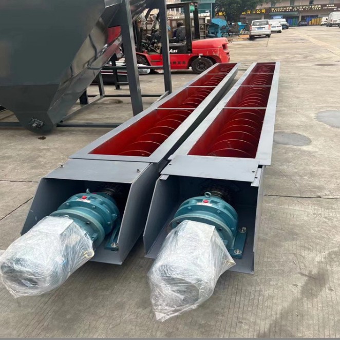 transportador helicoidal sin eje transportador de lodos de cenizas volantes proveedor de equipos transportadores helicoidales en forma de U