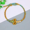 Wenchang knot bracelet-yellow blue