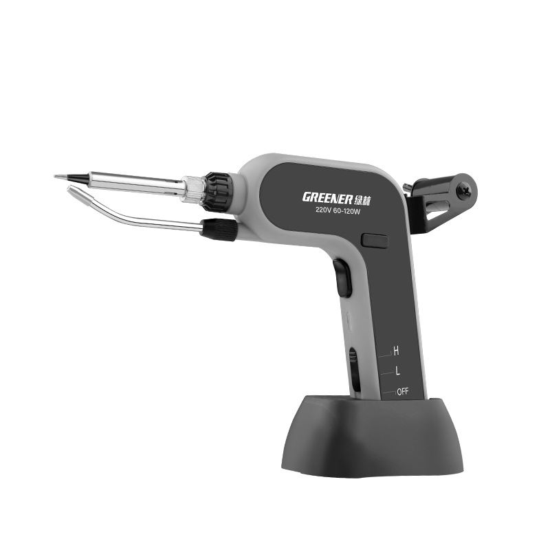 Verde Bosque eléctrico de soldadura de hierro de soldadura pistola de reparación de artefactos de soldadura profesional herramienta de soldadura del hogar pistola de soldadura automática máquina de soldadura image 5