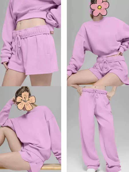 Cross-Border Versatile Sweatshirt New Style Half-Zip Stand Collar Embossed Casual Sports Pure Cotton Terry Loose Versatile Top
