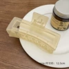 17#Jelly light yellow square grip 12.5cm