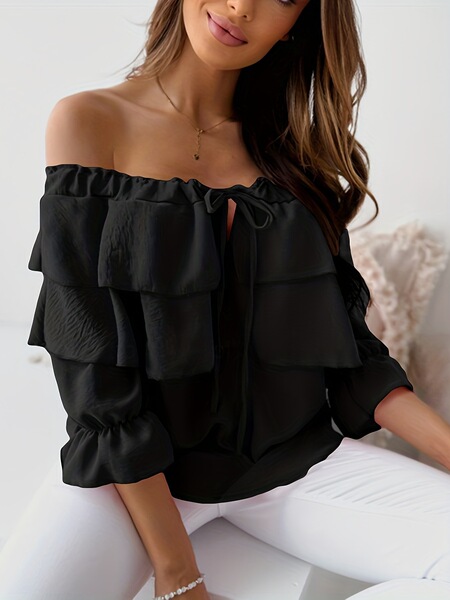 shiffon T-shirt for leisure