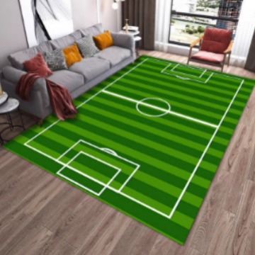 Simple sport court lottery store living room carpet simple home use grid lines bedroom inn bedside rug