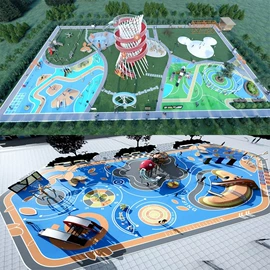 组合滑梯;大型户外游乐;其他游艺设施