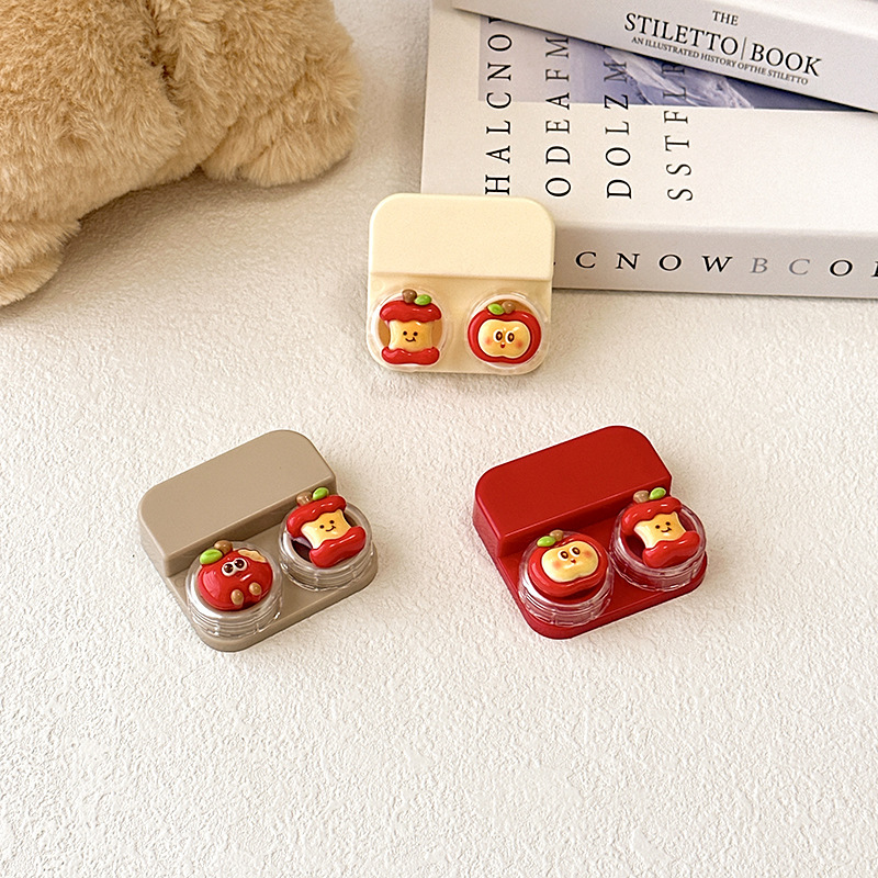 New Cute Contact Lens Case Portable Drawer Type Contact Lens Case Cartoon Compact DIY Model 02 New Cute Contact Lens Case Portable Drawer Type Contact Lens Case Cartoon Compact DIY Model 02