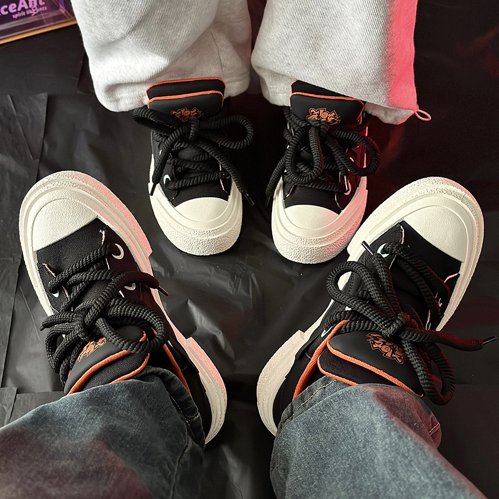 2024 Uus nišidisain meestele ja naistele, vabaaja rula paaridele, kingad, trendikad kingad_voghion.com