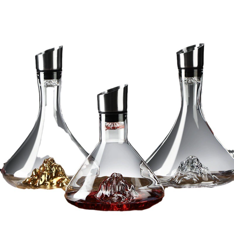 Чистый красный водопад Быстрый красное Вино Графин дома роскошный Европейский бокал вина разделение вина