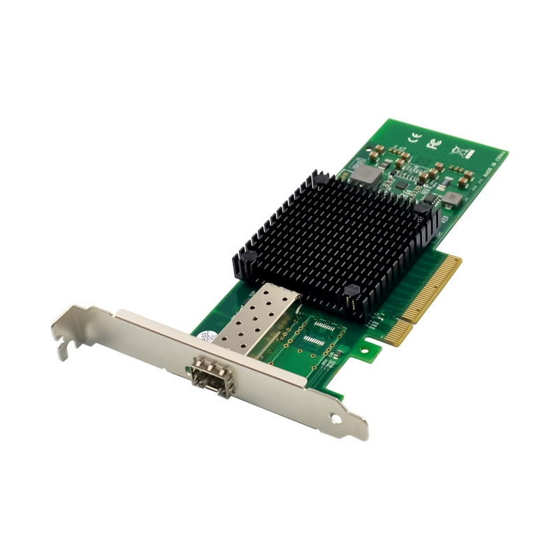 Подходит для сетевой карты сервера Intel X520-DA1 PCIe x8 один оптоволоконный порт 10G SFP 10G Ethernet