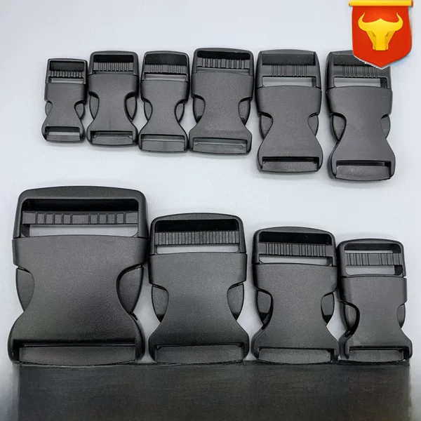 Factory spot luggage accessories plastic buckle POM plastic buckle waist bag buckle outdoor backpack adjustment buckle