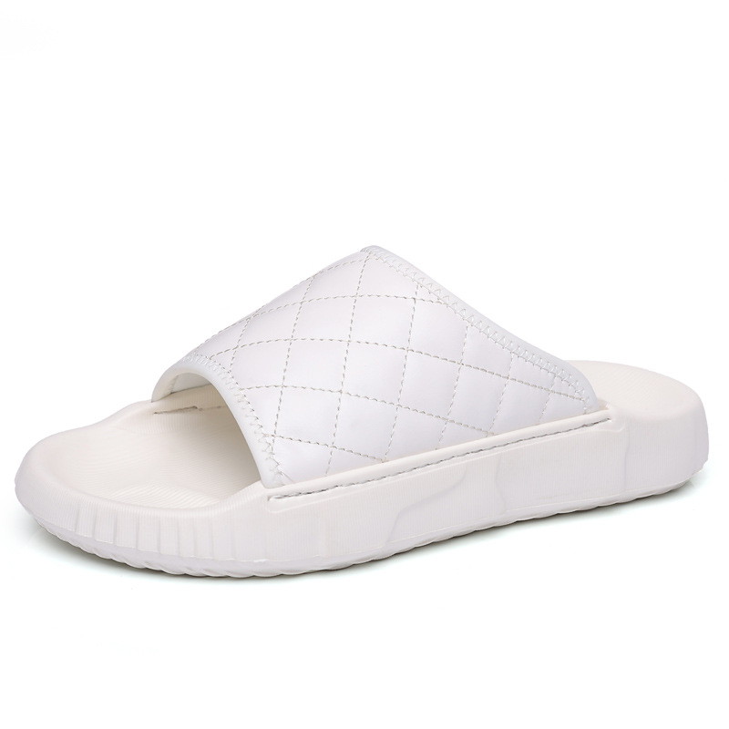 Capa de piel de oveja de verano 2024 nuevas zapatillas de hombre sandalias de cuero para hombres zapatos de playa zapatillas de hombre