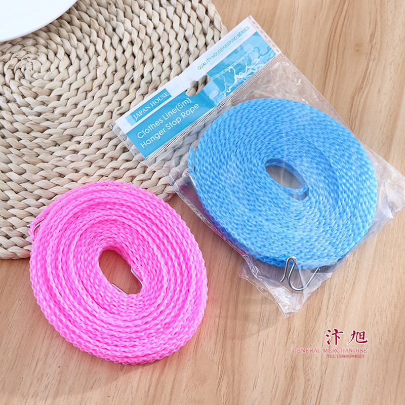 5 meters with holes drying rope