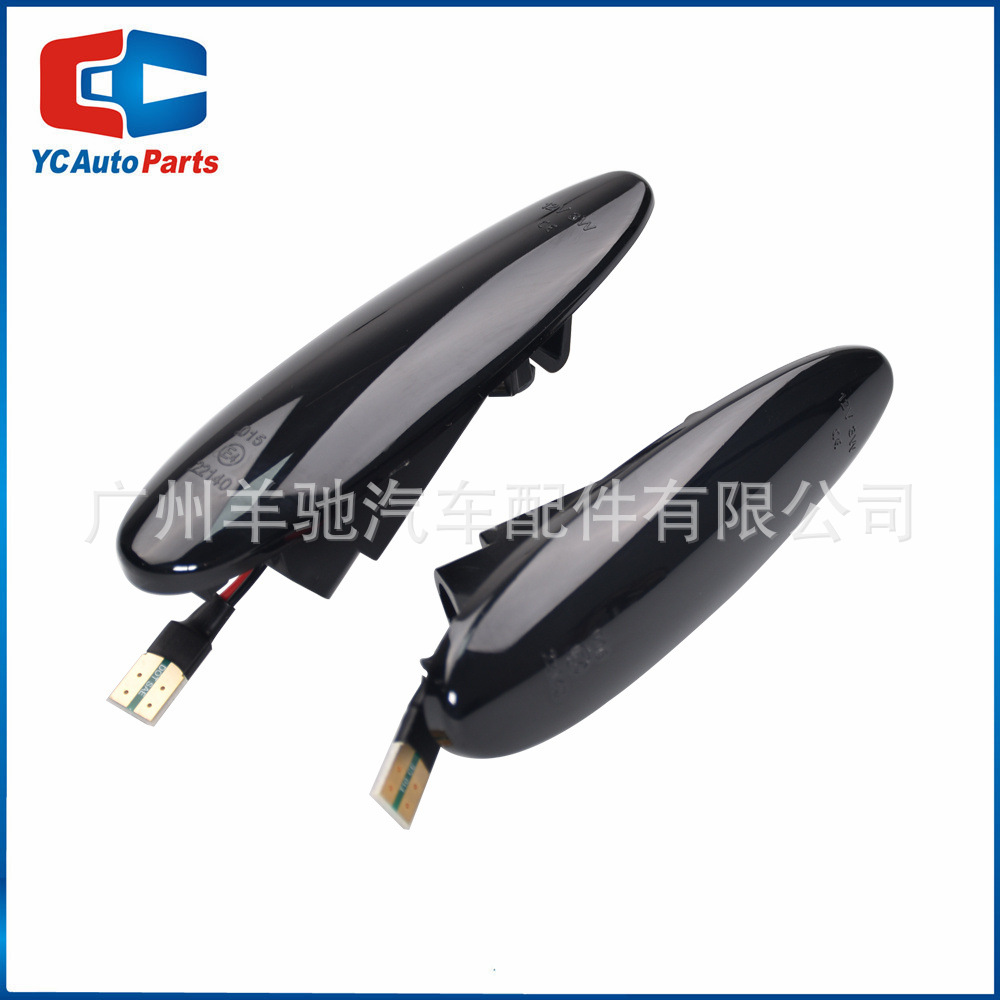 Para Fiat Marea Croma II Palio Albea lámpara de hoja LED flujo lateral luz